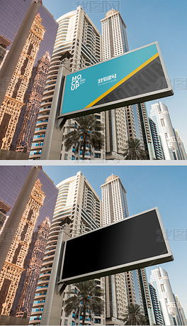 海南路牌廣告設(shè)計專題 從模板到素材的實用指南